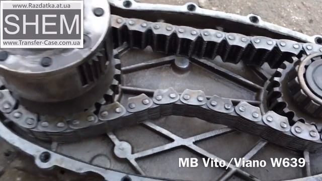 Ремонт раздатки Vito W639 смотреть онлайн