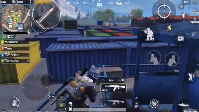 #PUBG MOBILE ИГРАЮ В 4 ПАЛЬЦА на iPhone 8 plus смотреть онлайн