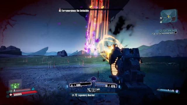 TERRAMORPHOUS LOOT DROPS! RARE HEAD AND LAUNCHER! [Borderlands 2] смотреть онлайн