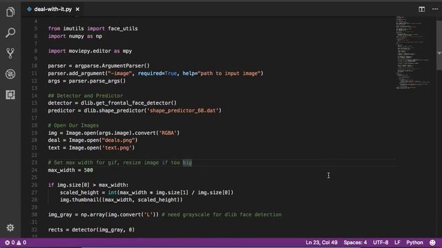 DEAL WITH IT in Python with Face Detection смотреть онлайн