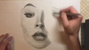 Портрет карандашом. Рисунок. Портрет по фото.