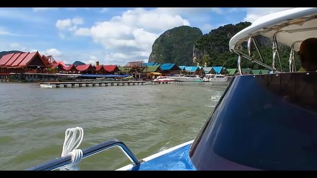 ОСТРОВА ДЖЕЙМСА БОНДА НА СКОРОСТНОЙ ЛОДКЕ, Пхукет 2016 | JAMES BOND ISLAND by speed boat смотреть онлайн