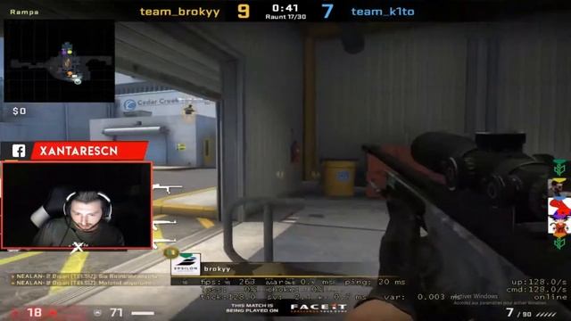 CSGO XANTARES STREAM [NUKE] смотреть онлайн