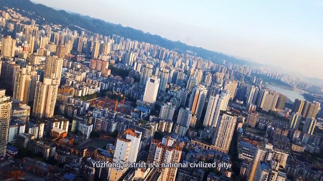 Aerial China:Yuzhong District, Chongqing City重慶市渝中區 смотреть онлайн