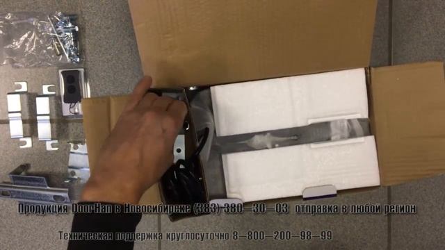 Распаковка привода ворот Sectional 800 PRO смотреть онлайн