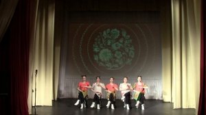 Образцовый ансамбль ложкарей «Ладушки«женский состав «Выходили красны девицы»
