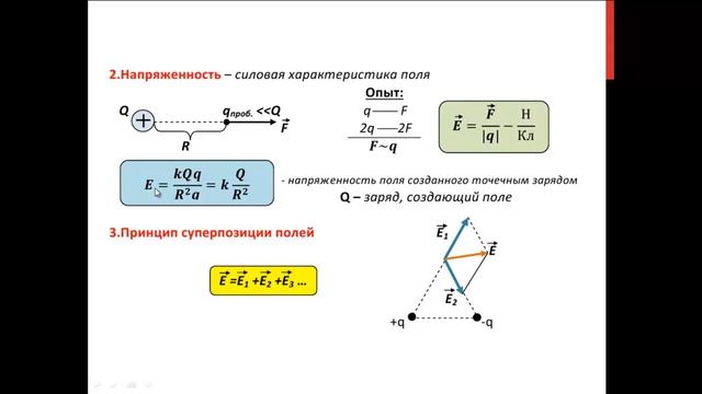 32 Электростатика - Закон Кулона смотреть онлайн