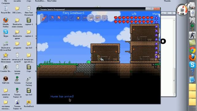 Terraria - Arms Dealer And Nurse смотреть онлайн