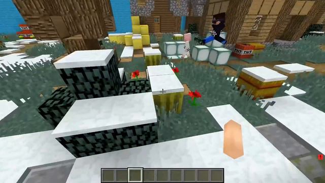 🐲ПРЯТКИ БЛОКОВ в Майнкрафте! Шеди Леска Нубик Брок Стали БЛОКАМИ! смотреть онлайн