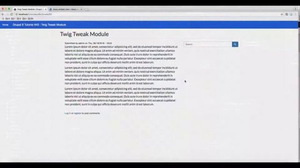 Drupal 8 - How To Use Twig Tweak Module