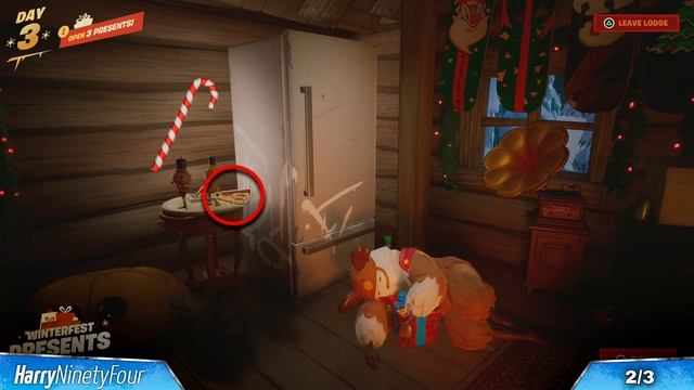 Check the Cozy Lodge Each Day to Possibly Find a Slice of Pizza All Locations - Fortnite смотреть онлайн