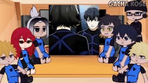 Blue Lock React To Isagi And Bachira // Gacha Club