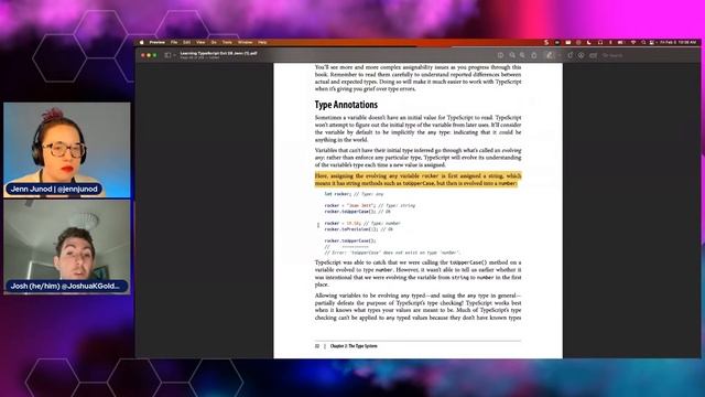 Learning TypeScript Chapter 2: The Type System смотреть онлайн