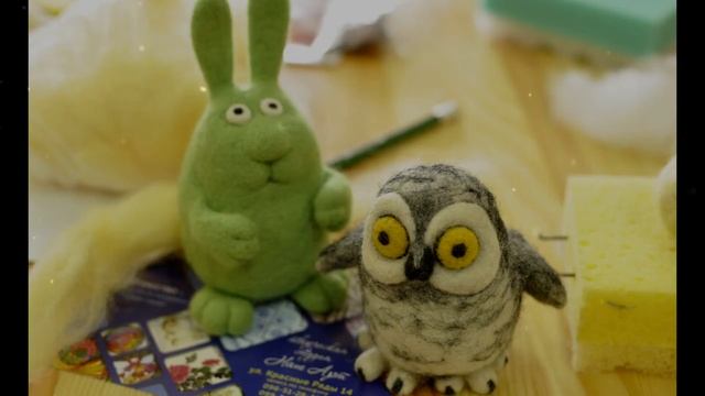 Игрушки из шерсти: мастер-классы по сухому валянию смотреть онлайн