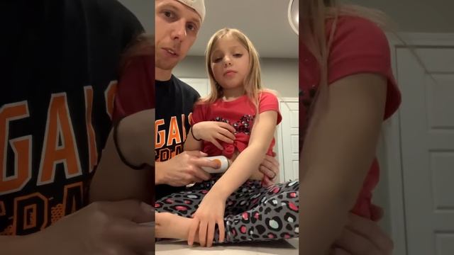 Dexcom CGM Sensor Change - Leighton 7 Years Old T1D