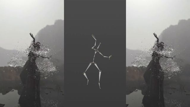 Cinema 4d Caster / Water Bender / Realflow setup + Mocap data смотреть онлайн