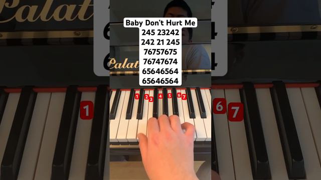 Baby Don’t Hurt Me #piano #pianomusic #pianotutorial #davidguetta #annemarie #coileray смотреть онлайн