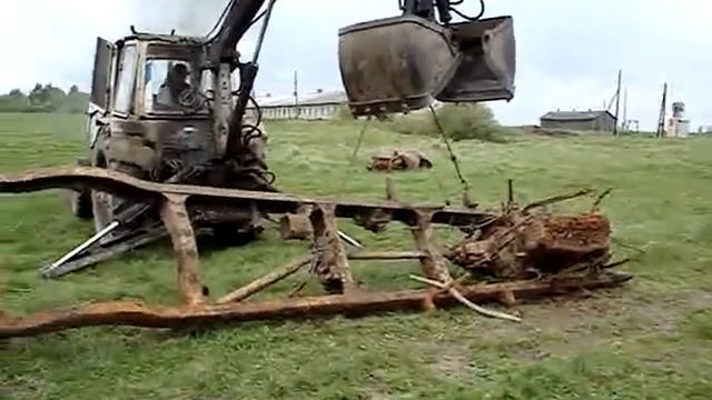 Поднятие рамы немецкого грузовика WW2(часть 2) смотреть онлайн