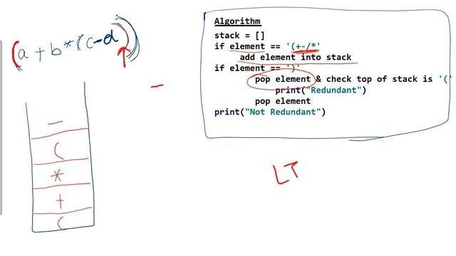 Redundant Braces | Stack | Data Structures & Algo смотреть онлайн