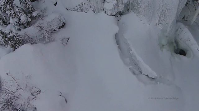 Babcock Falls - Tumbler Ridge, BC - DJI Phantom 2 Vision Plus смотреть онлайн