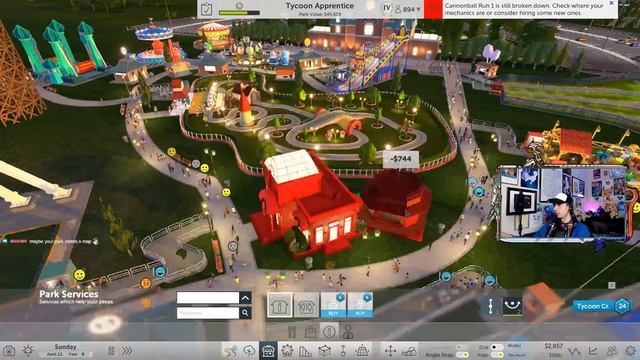 Literally Everybody Is Hungry! - Part 10 - RollerCoaster Tycoon World смотреть онлайн
