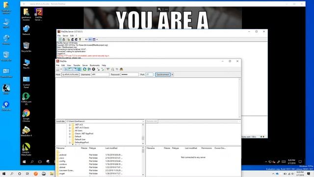 Installing Filezilla client, test permissions and access to FTP server смотреть онлайн