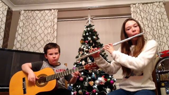 🎄Christmas Duets On Flute & Guitar🎄 смотреть онлайн