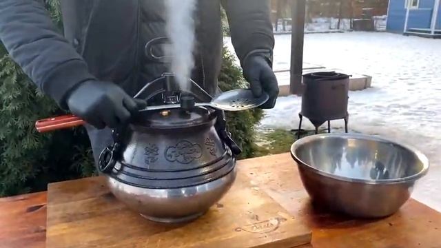 Праздничный холодец из птицы в Афганском казане / Oasis - вкусно готовим! смотреть онлайн