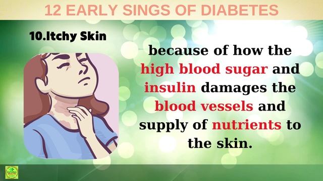 PEOPLE OVER 50: 12 Early SIGNS of DIABETES (Prevent Diabetes 7 Steps!) смотреть онлайн