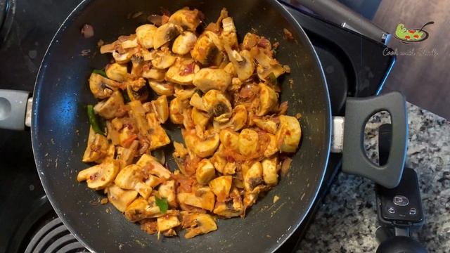 Mushroom Pepper fry|starter|Semi dry|for Curd rice|chapathi|Parotta смотреть онлайн