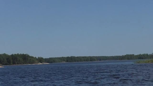 Ладога - Шхеры. От Кузнечного по всему заливу Лехмалахти на катере за 10 минут в реальном времени смотреть онлайн