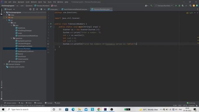 Fibonacci Series in java #java #programming #tutorial #coding #new #trending #python смотреть онлайн