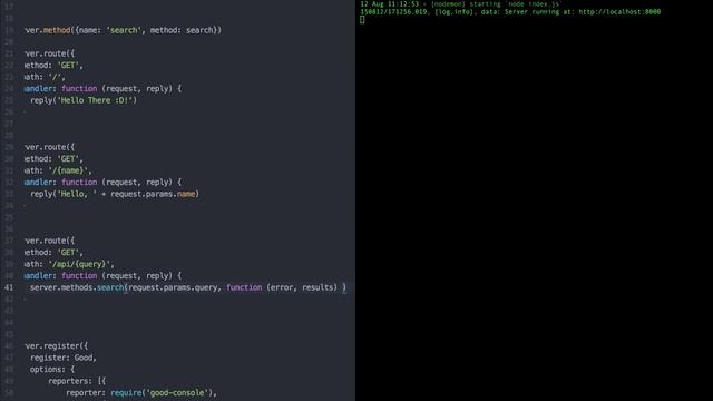 9 - Hapi Server Methods смотреть онлайн