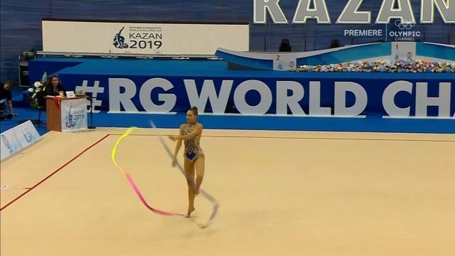 2019 Kazan World Cup Rhythmic Gymnastics Clubs and Ribbon Finals смотреть онлайн