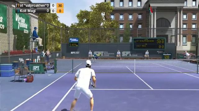 Virtua Tennis 2009 Прохождение часть 1 смотреть онлайн