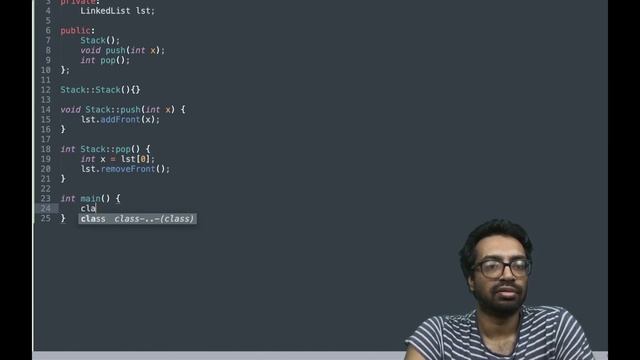 21.3 Stack implementation (lab) смотреть онлайн