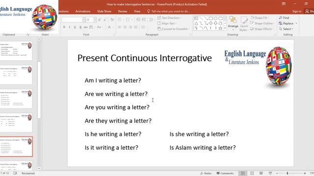 Present Tense Interrogative: How to Make Interrogative смотреть онлайн