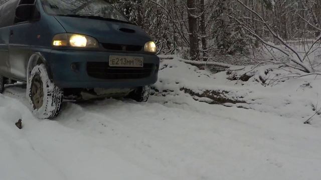 Поездка в Дидинский тоннель (испытание резины Кама(всесезонка) по снегу) смотреть онлайн