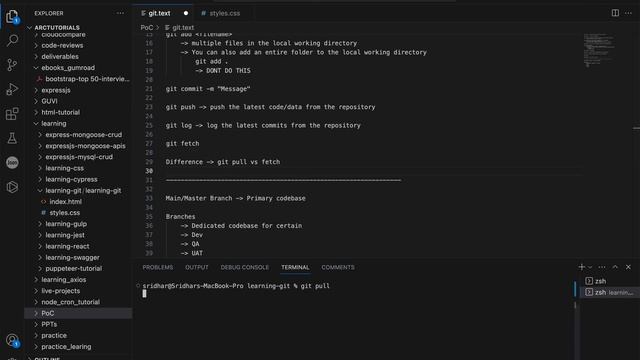 Git Tutorial For Beginners | Git Top 15 Commands | Must Know Top Git Commands смотреть онлайн
