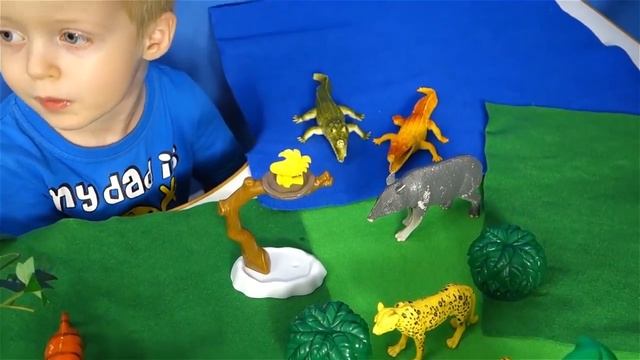 Животные для Детей с Лунтиком Сборник Путешествие в Джунги Животные Джунглей Африки для де смотреть онлайн