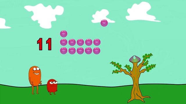 Count Past 10 and Up to 20 - The Numberniks #4 смотреть онлайн
