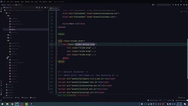 Class 2 - Hero Slider | jQuery Slick Slider смотреть онлайн