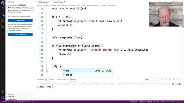 Go Class: 16 Homework #3 смотреть онлайн