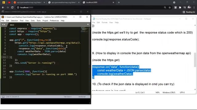 How to display the JSON Data From Postman to Your Browser смотреть онлайн