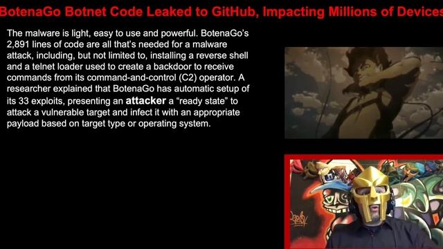 BotenaGo Botnet Code Leaked to GitHub, Impacting Millions of Devices | Cybersecurity News смотреть онлайн