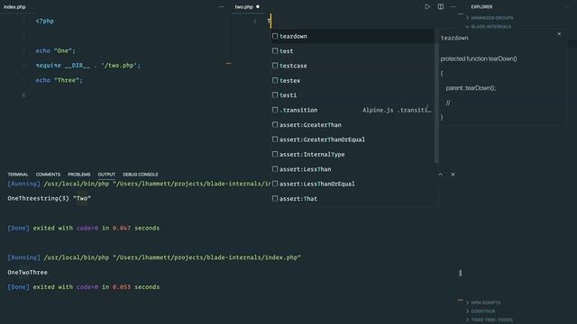 Laravel Blade Internals - PHP as a Templating Language смотреть онлайн