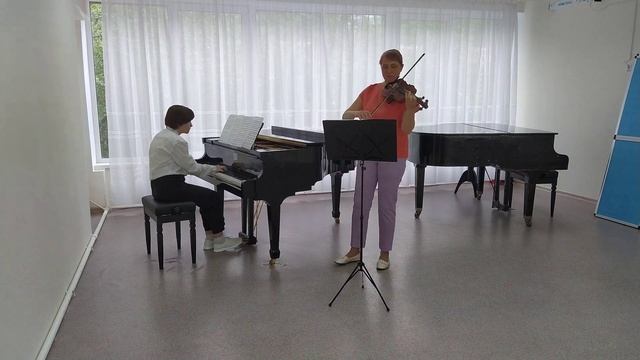 Ш. Данкля - Мазурка Щербакова Эвелина - фортепиано, Урсул Е.М. - скрипка смотреть онлайн