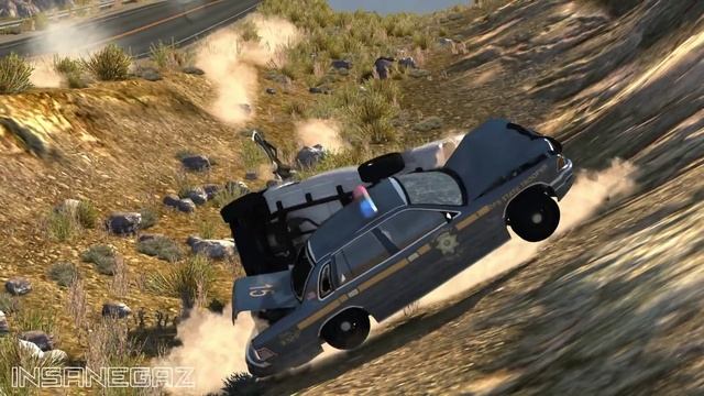 BeamNG Drive Random Vehicle #36 Crash Testing #149 - Insanegaz смотреть онлайн
