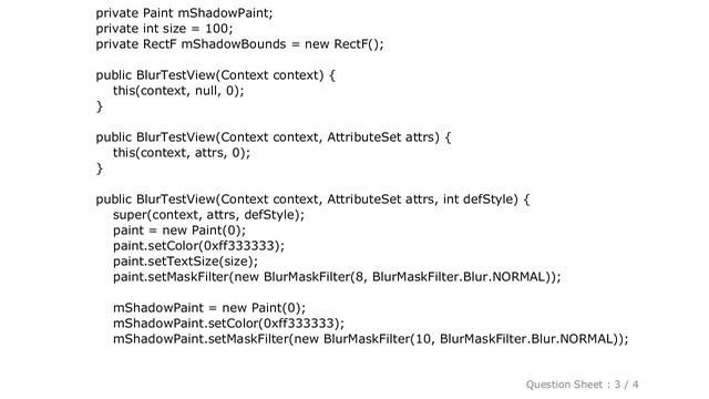 Android : Android BlurMaskFilter has no effect in canvas.drawOval while text is blurred смотреть онлайн