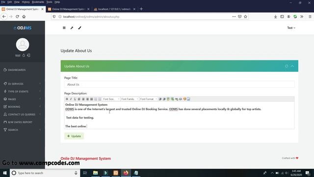 Complete Online DJ Booking System using PHP/MySQL | Free Download Source Code смотреть онлайн